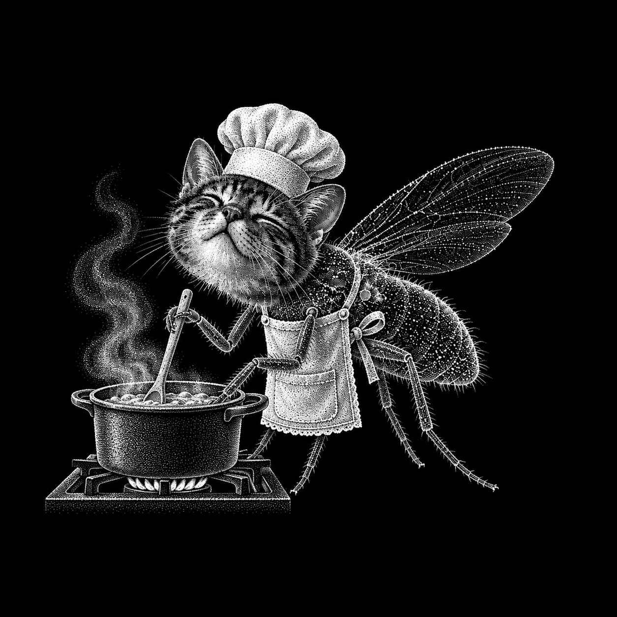 Stirring the pot. Refuses to say what is in it.
